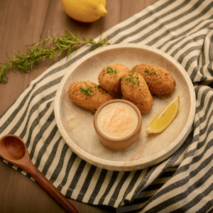 Croquetas con Bionda Manchego Untable sabor Chipotle