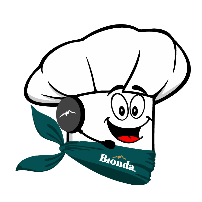 botón bionda requeson